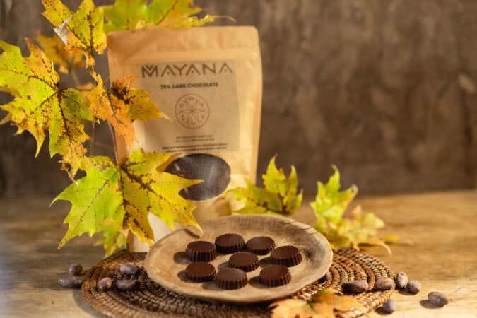 75 percent dark chocolate